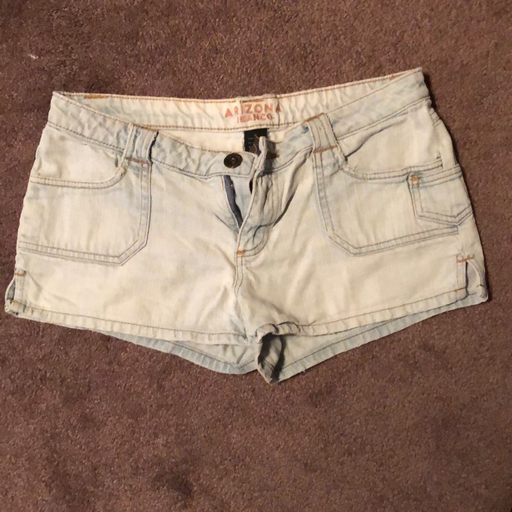 Arizona light wash jean shorts